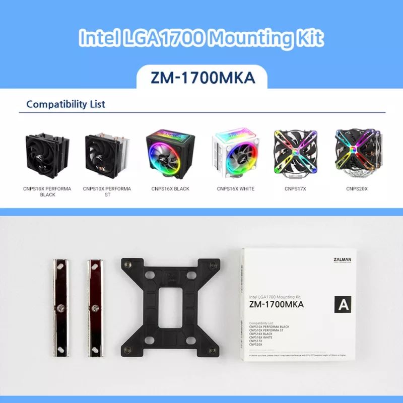 Zalman ZM-1700MKA Σετ τοποθέτησης Intel