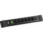 BACHMANN CONNECTUS 6xCEE7/3 1x διακόπτης, 1xUSB C/C 45W L=2,0m CEE7/7 μαύρο (BM0022772)
