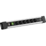 BACHMANN CONNECTUS 6xCEE7/3 1x διακόπτης, 1xUSB C/C 65W L=2,0m CEE7/7 γκρι (BM0022776)