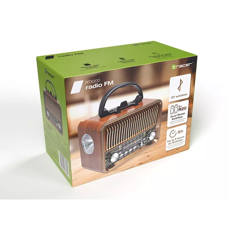 Tracer 47774 RTX200 ShockWave Ραδιόφωνο FM