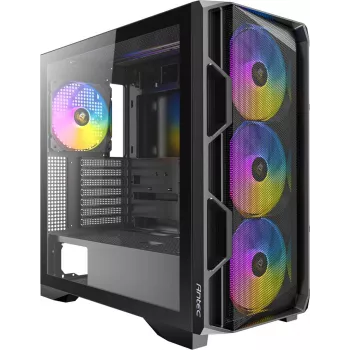 ANTEC AX-1000 ARGB Gaming E-ATX, ATX, Micro-ATX, ITX Mid Tower θήκη PC, μαύρο (0-761345-10240-7)