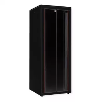 ROLINE 19 inch rack δικτύου Pro 47U, 800x800 ΠxΒ γυάλινη πόρτα μαύρο