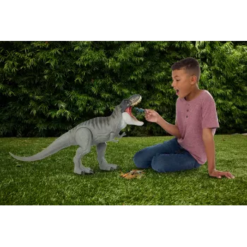 Jurassic World Rebirth Super Colossal Tyrannosaurus Rex φιγούρα δράσης, T-Rex παιχνίδι ταινίας δεινοσαύρων