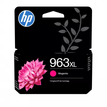 HP 963XL Magenta Original Μελάνι, Υψηλή (XL) απόδοση, Magenta, Χρωστική μελάνη, 23,25 ml, 1 τεμ., Ατομική συσκευασία