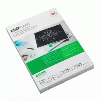 GBC πλαστικοποίηση A4 ματ 100 Micron, ματ, A4, 216 mm, 0,2 mm, 303 mm, 100 τεμ.