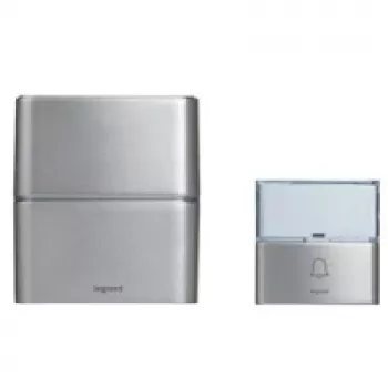Legrand 094271 σετ ασύρματου κουδουνιού Premium, αλουμίνιο