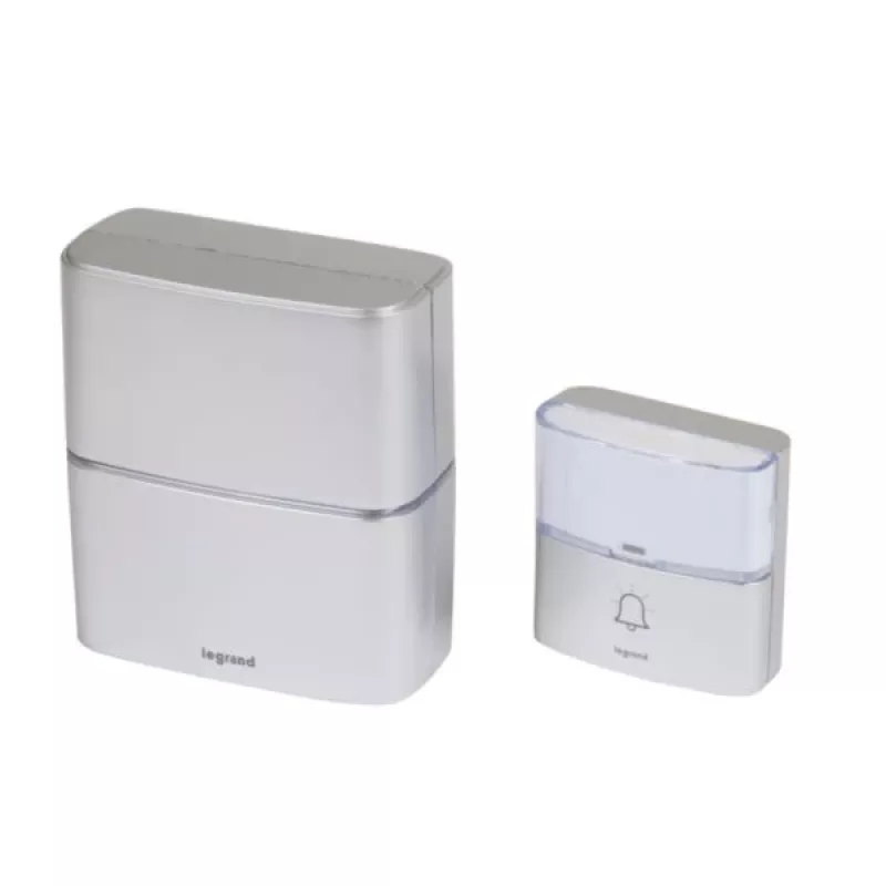 Legrand 094271 σετ ασύρματου κουδουνιού Premium, αλουμίνιο