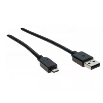 Hypertec 532456-HY καλώδιο USB 2.0, USB A σε Micro-USB B, 2 m, μαύρο