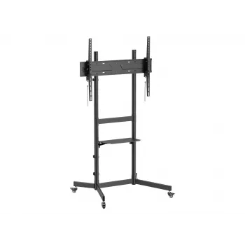Equip Economy βάση TV 55 ίντσες - 100 ίντσες, 2,54 m (100 ίντσες), 100 x 100 mm, 800 x 600 mm, -10 - 5°, πλαστικό, ανοξείδωτο ατσάλι, μαύρο