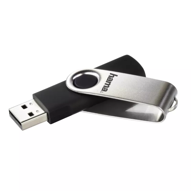 Hama 00181059 USB stick 8 GB USB Type-A 2.0 μαύρο, ασημί
