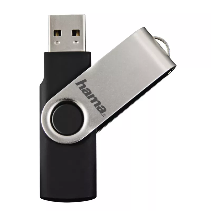 Hama 00181059 USB stick 8 GB USB Type-A 2.0 μαύρο, ασημί