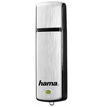 Hama Fancy USB flash drive 64 GB 2.0 μαύρο, ασημί