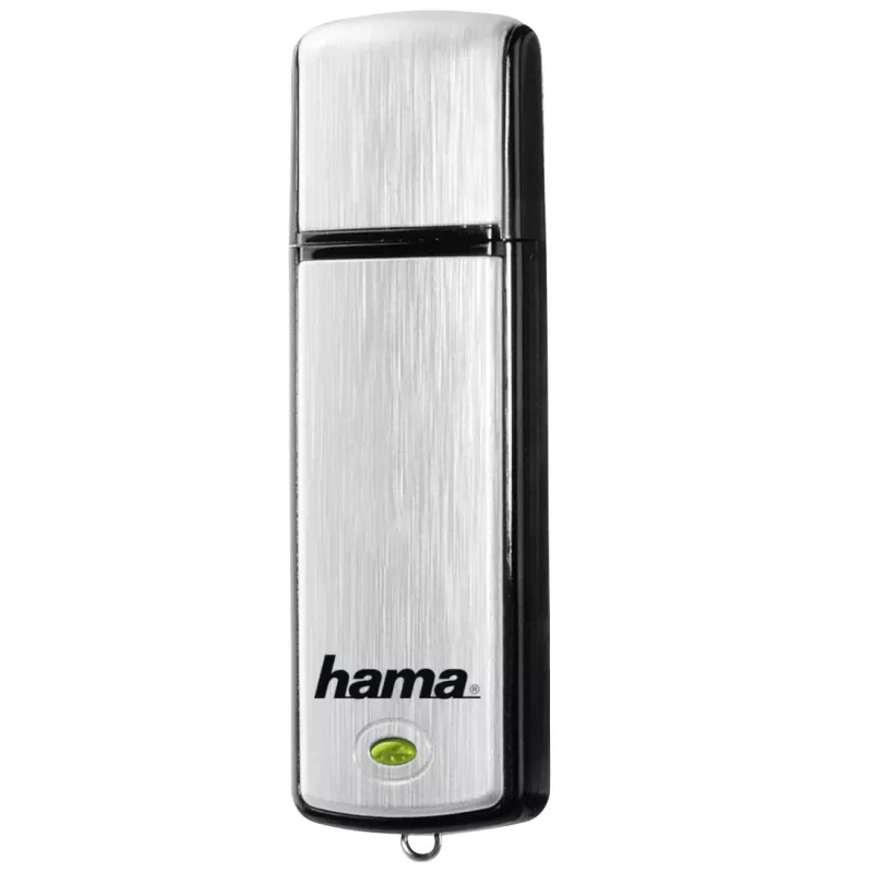Hama Fancy USB flash drive 64 GB 2.0 μαύρο, ασημί