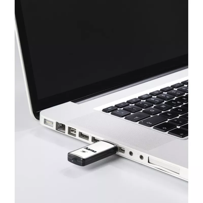 Hama Fancy USB flash drive 64 GB 2.0 μαύρο, ασημί