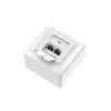 Hama 00300029 πρίζα δικτύου 2 x RJ-45 λευκό
