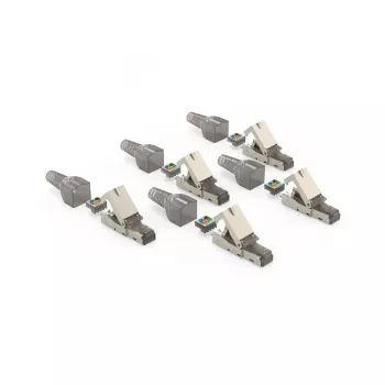 Hama 00200793 συνδετήρας καλωδίου RJ45 γκρι