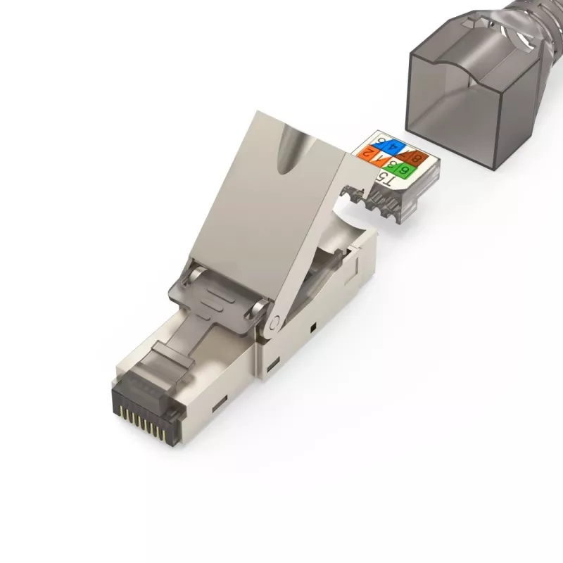 Hama 00200793 συνδετήρας καλωδίου RJ45 γκρι