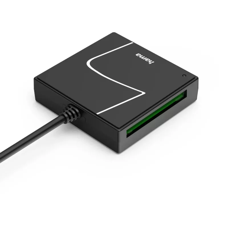 Hama 00200148 αναγνώστης καρτών USB 3.2 Gen 1 (3.1 Gen 1) Type-A/Type-C μαύρο