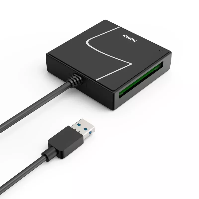 Hama 00200148 αναγνώστης καρτών USB 3.2 Gen 1 (3.1 Gen 1) Type-A/Type-C μαύρο