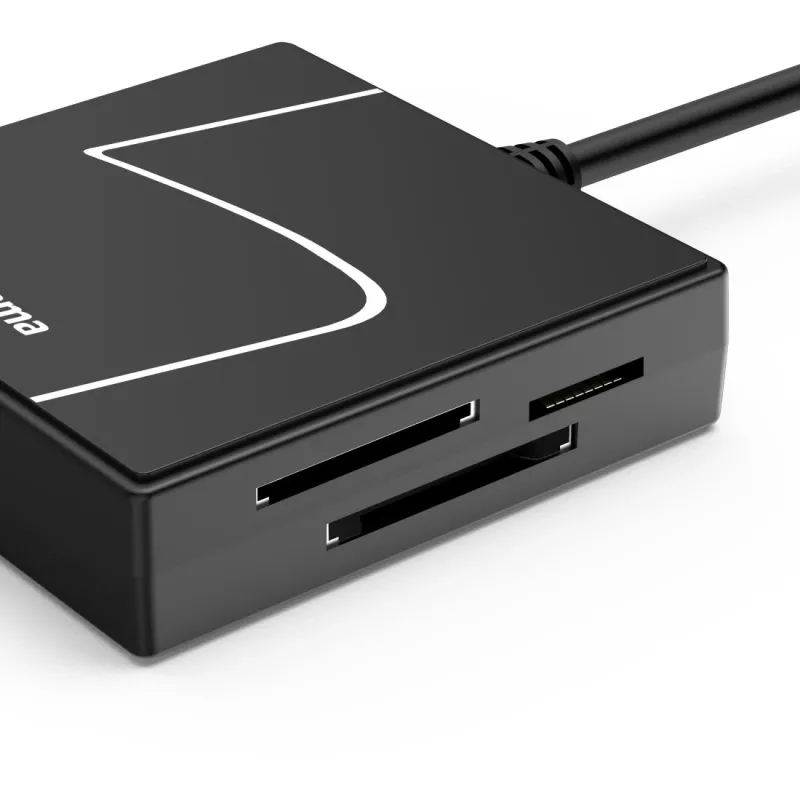 Hama 00200148 αναγνώστης καρτών USB 3.2 Gen 1 (3.1 Gen 1) Type-A/Type-C μαύρο