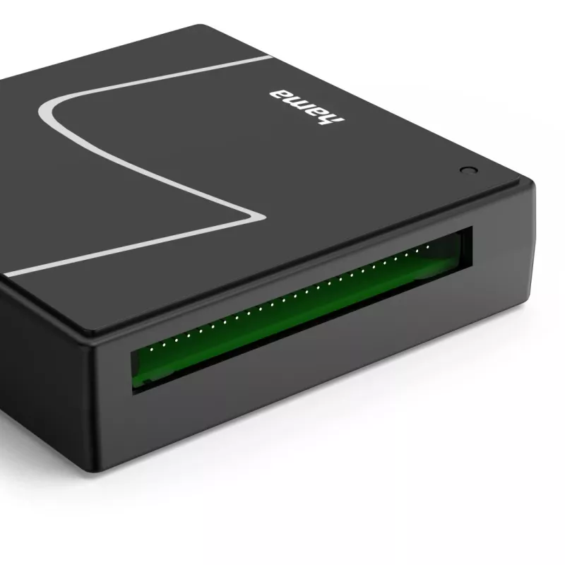 Hama 00200148 αναγνώστης καρτών USB 3.2 Gen 1 (3.1 Gen 1) Type-A/Type-C μαύρο