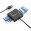 Hama 00200148 αναγνώστης καρτών USB 3.2 Gen 1 (3.1 Gen 1) Type-A/Type-C μαύρο