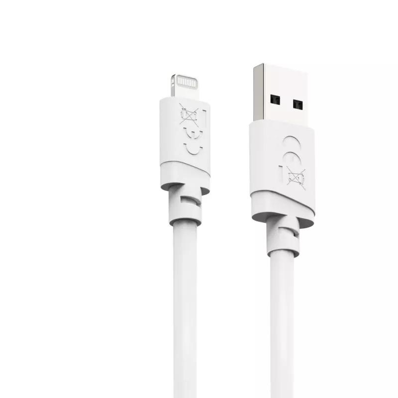 Hama 00201801 καλώδιο Lightning 2 m λευκό