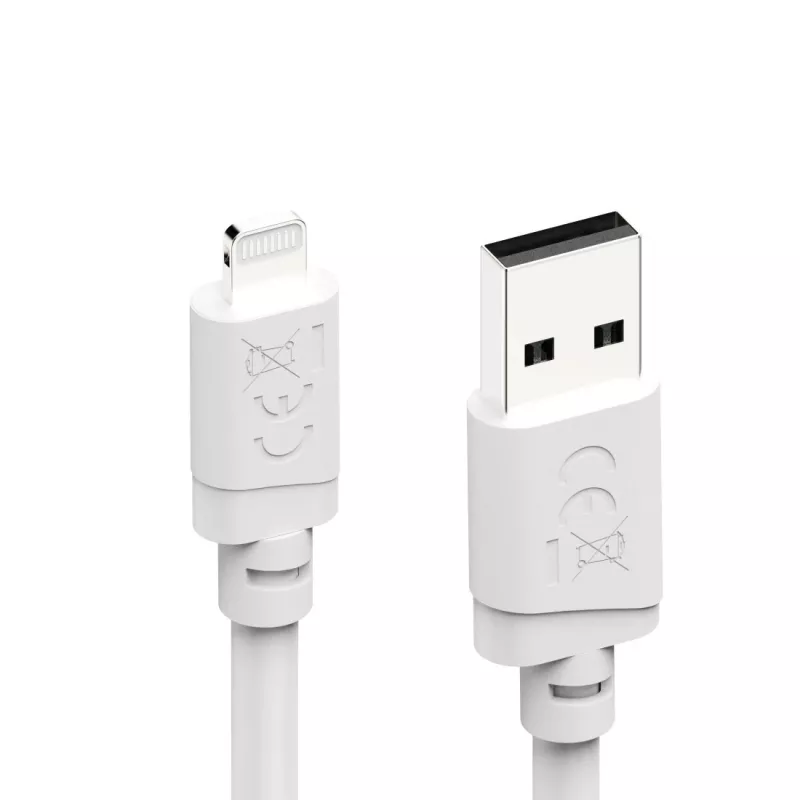 Hama 00201802 καλώδιο Lightning 3 m λευκό