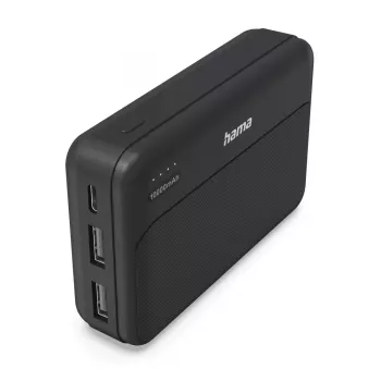 Hama Pocket 10 Lithium-Polymer (LiPo) 10000 mAh μαύρο