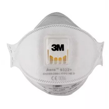3M 9322PRO10 μάσκα σκόνης 10 τεμ. καλάθι FFP2