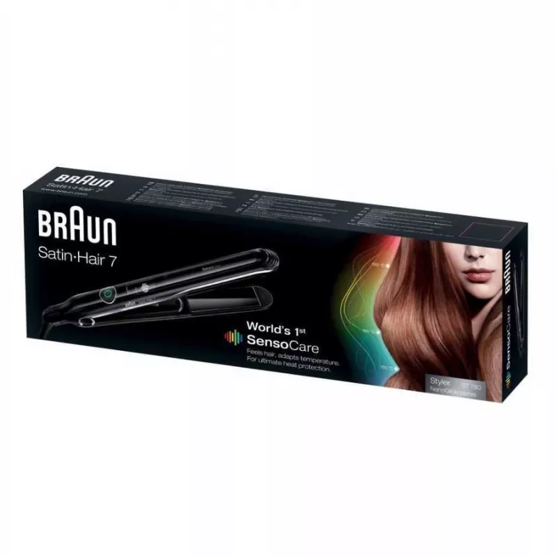 Braun Satin Hair 7 SensoCare ST780 ίσια, μαύρο