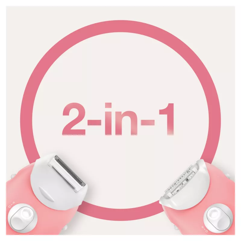 Braun Silk-epil 3-277 αποτριχωτική συσκευή, λευκό/ροζ