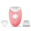 Braun Silk-epil 3-277 αποτριχωτική συσκευή, λευκό/ροζ