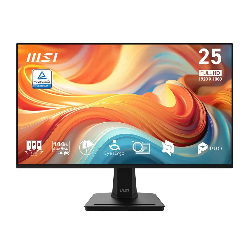 MSI Pro MP251 E14L οθόνη υπολογιστή 62,2 cm (24,5 inch) 1920 x 1080 pixel Full HD μαύρη