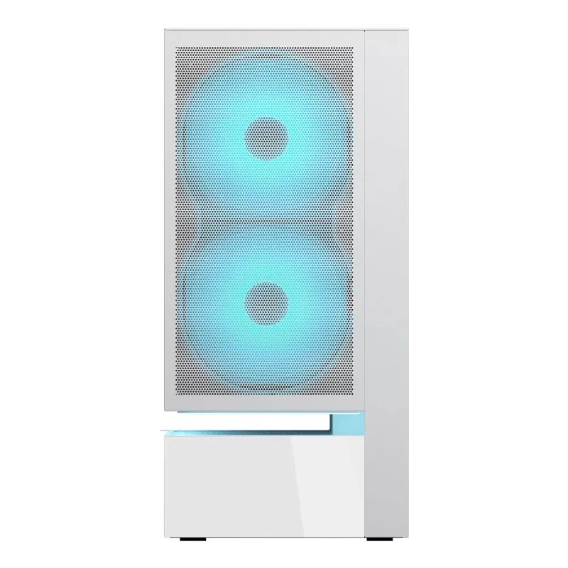 COUGAR Midi Tower Κουτί, CFV235 Vision, ARGB, LCD-Display, Mesh, λευκό