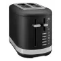 KitchenAid 859711684250 τοστιέρα 7 2 φέτες 980 W μαύρο, ανοξείδωτο ατσάλι