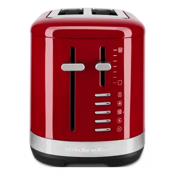 KitchenAid 5KMT2109EER 7 2 φέτες 980 W μαύρο, κόκκινο, ανοξείδωτο ατσάλι