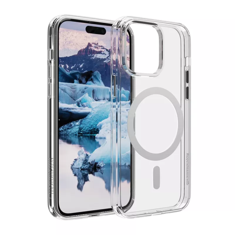dbramante1928 Iceland Pro MagSafe-συμβατό – iPhone 15 Pro Max, Θήκη, Apple, iPhone 15 Pro Max, Διάφανο, Λευκό