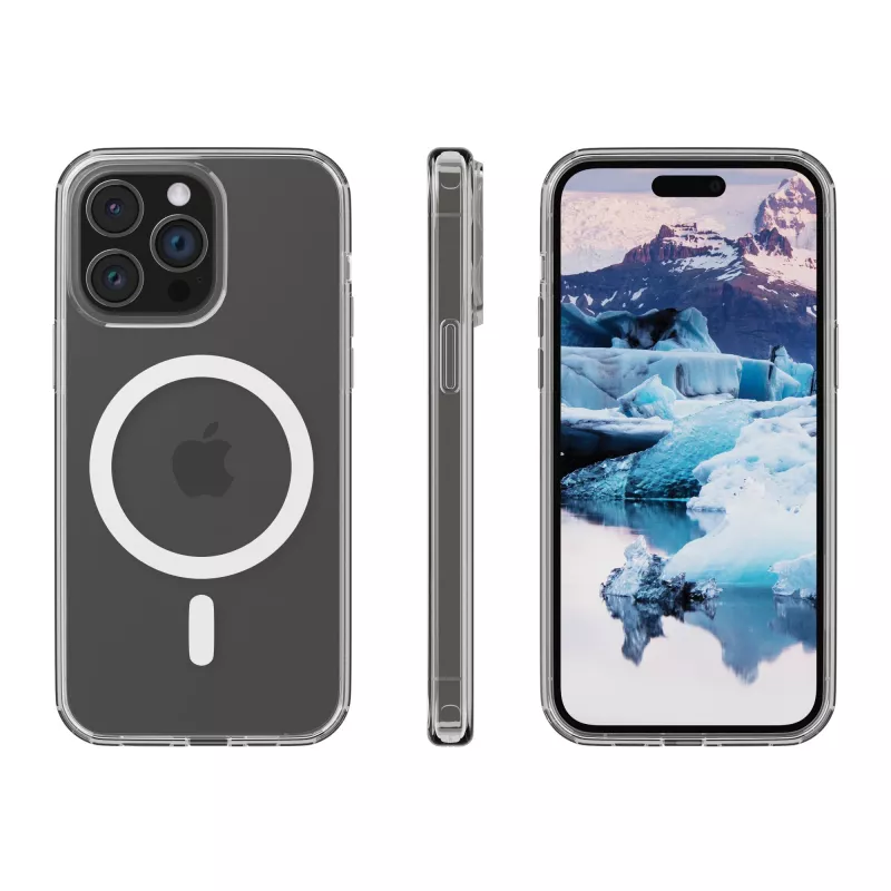 dbramante1928 Iceland Pro MagSafe-συμβατό – iPhone 15 Pro Max, Θήκη, Apple, iPhone 15 Pro Max, Διάφανο, Λευκό