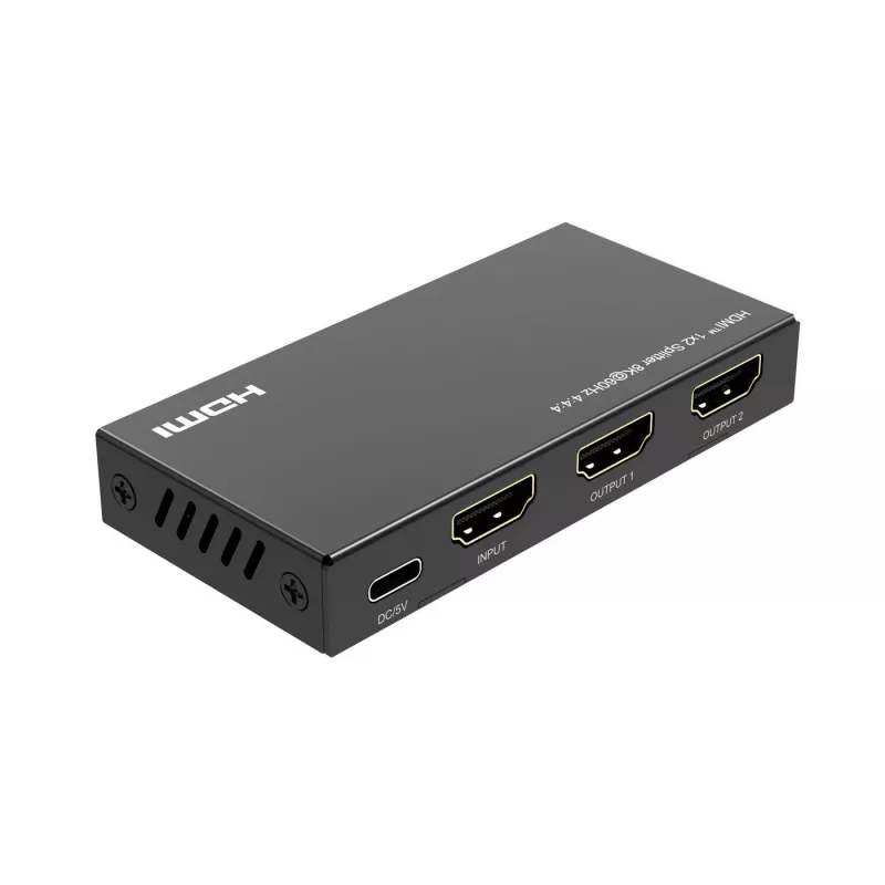 MicroConnect MC-HDMISPLITTER0102-8K Διαχωριστής HDMI 8K 1x2