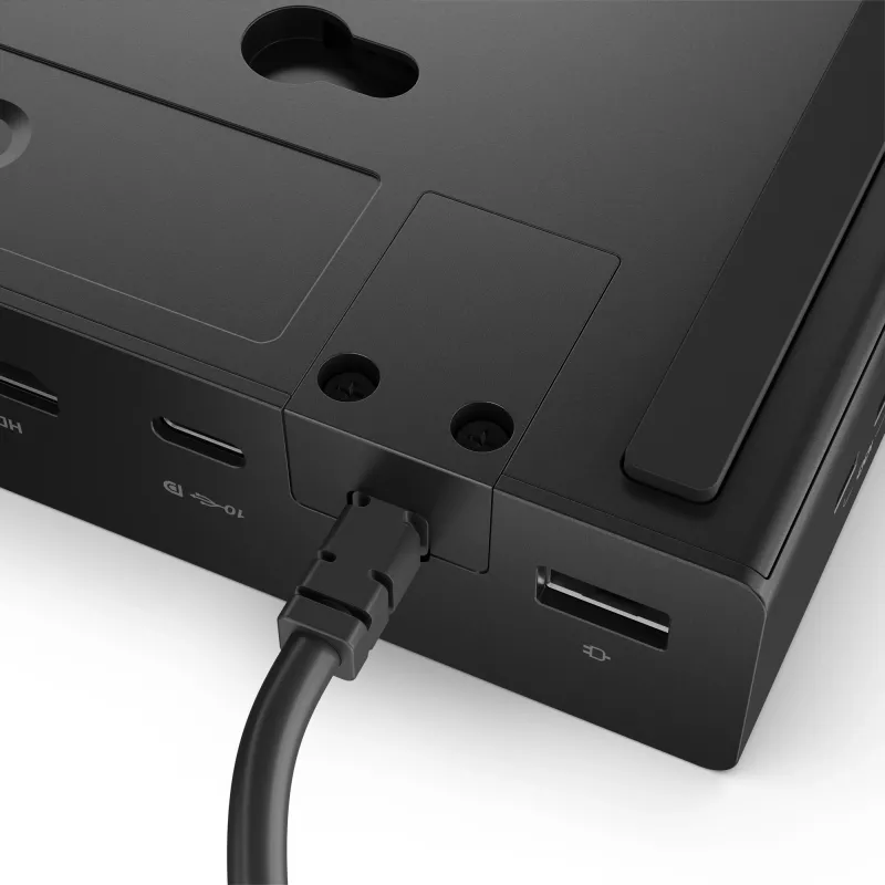 Lenovo ThinkPad USB4 Smart Dock 5500 με τροφοδοτικό 135W, Ενσύρματο, Μαύρο