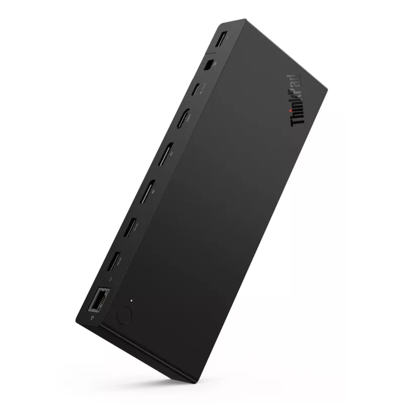 Lenovo ThinkPad USB4 Smart Dock 5500 με τροφοδοτικό 135W Ενσύρματο Μαύρο
