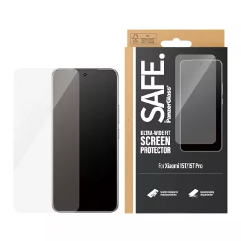 PanzerGlass SAFE. by ® Μεμβράνη προστασίας οθόνης Xiaomi 15T | 15T Pro | Ultra-Wide Fit