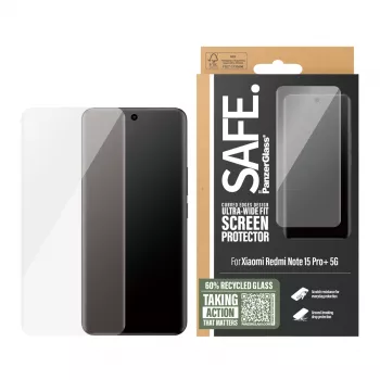 PanzerGlass SAFE. by ® Προστασία οθόνης Xiaomi Redmi Note 15 Pro+ 5G | Ultra-Wide Fit