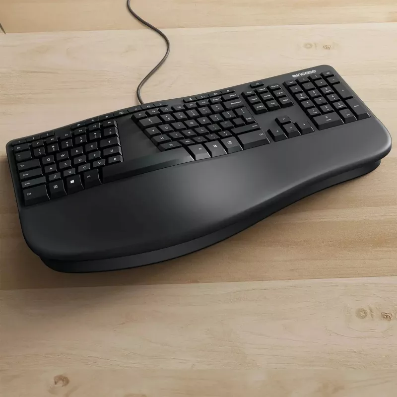 Incase Designed by Microsoft Εργονομικό πληκτρολόγιο Office USB QWERTY Μαύρο