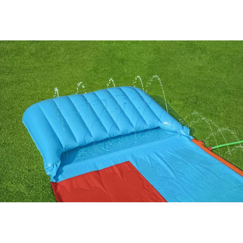 Bestway H2OGO! Διπλή νεροτσουλήθρα με Tsunami-Splash-Rampe 4,88 m