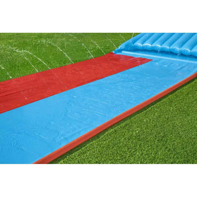 Bestway H2OGO! Διπλή νεροτσουλήθρα με Tsunami-Splash-Rampe 4,88 m