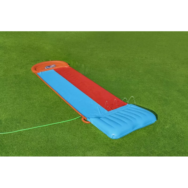 Bestway H2OGO! Διπλή νεροτσουλήθρα με Tsunami-Splash-Rampe 4,88 m