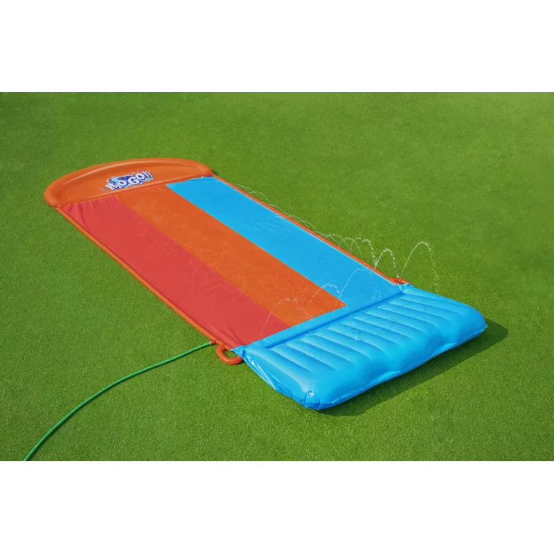Bestway H2OGO! Τριπλή τσουλήθρα με Tsunami Splash Rampe 4,88 m