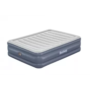 Bestway Tritech Στρώμα αέρος Queen με ενσωματωμένη AC-Pumpe και αντιμικροβιακή επικάλυψη 2,03 m x 1,52 m x 51 cm